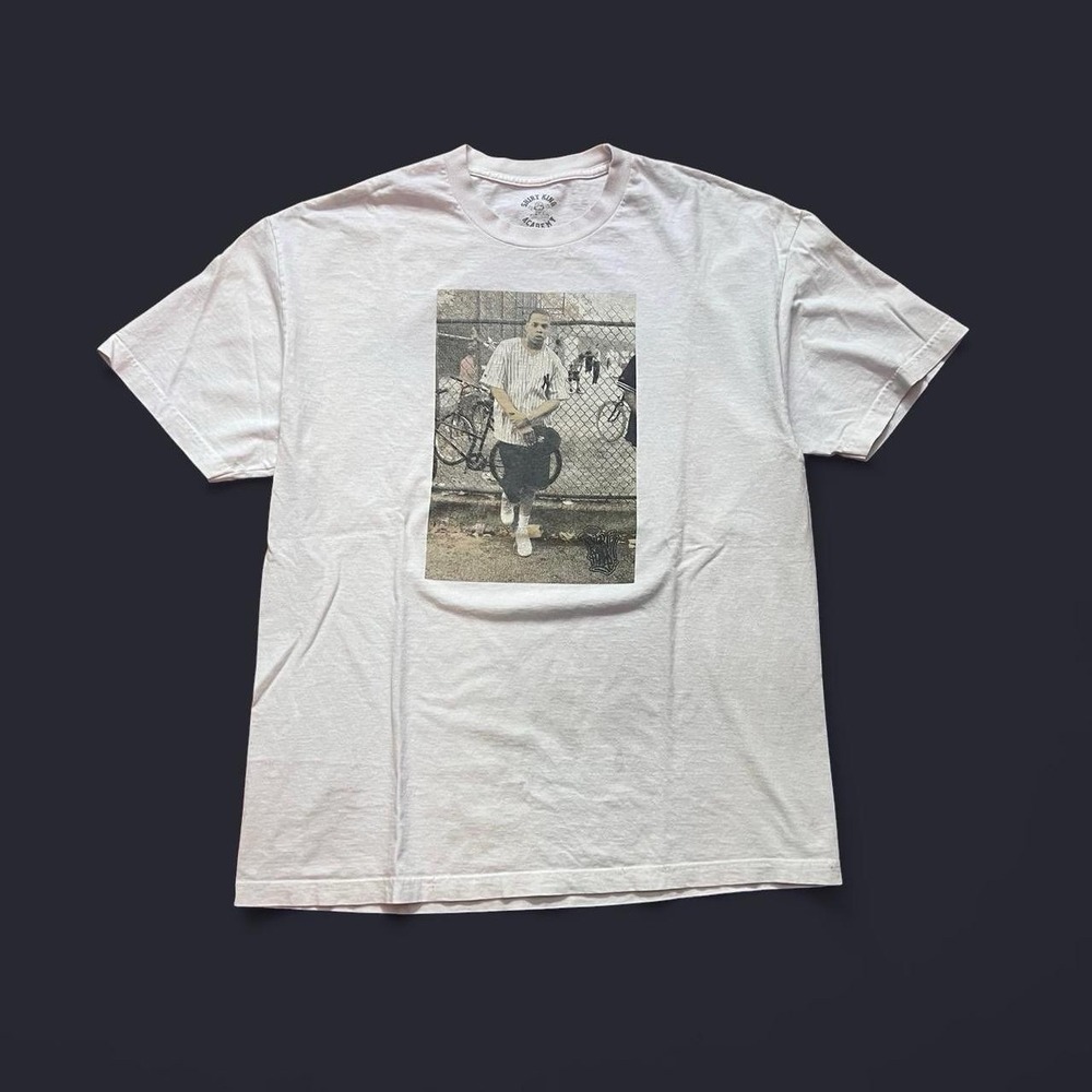 Shirt King Academy Jay Z White T-Shirt Size XL Skate Rap Hip Hop